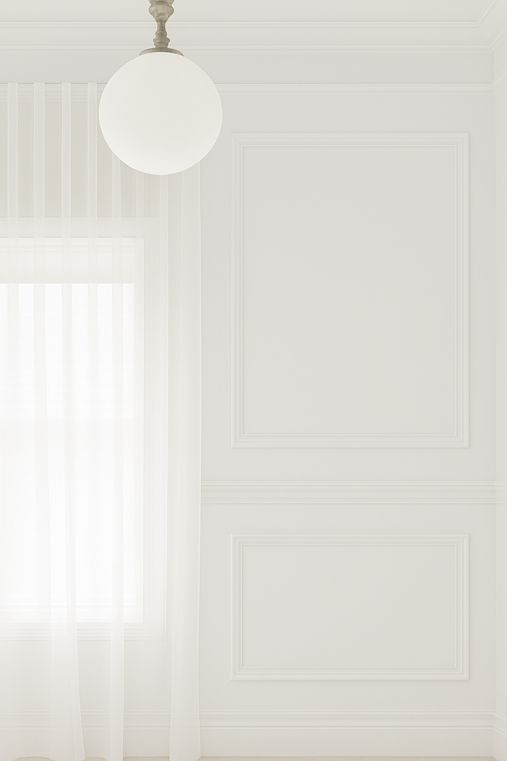 Wall Moulding - Two Panel | Easy Peel & Stick Wainscoting