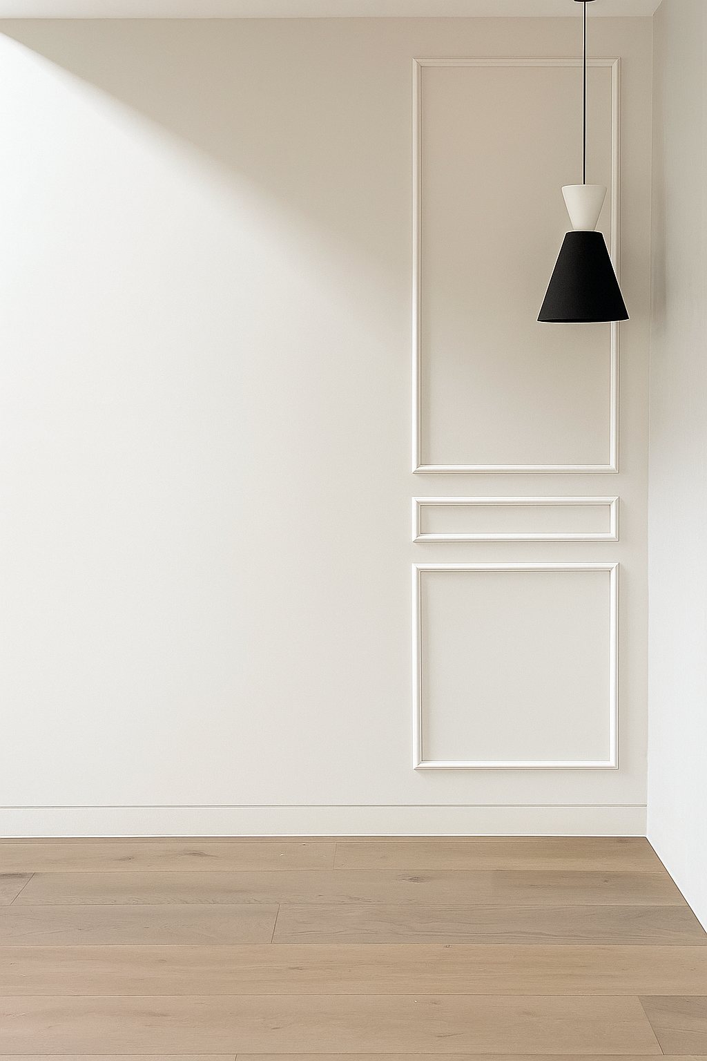 Wall Moulding - Three Panel | Easy Peel & Stick Wainscoting