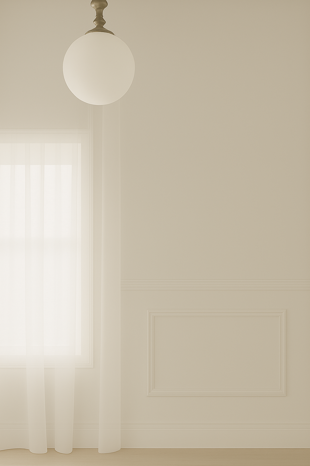 Wall Moulding - One Panel | Easy Peel & Stick Wainscoting